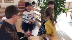 Зона языка в Монтессори-садике