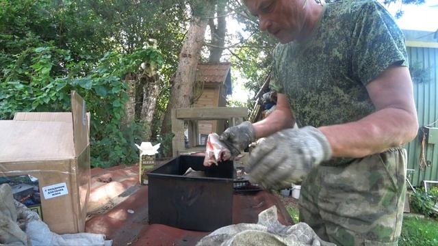 рыба горячего копчения