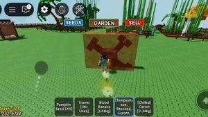 Отдаю дорогой бон боссом игроку в Grow a garden