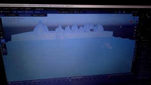 как сделать море в блендер