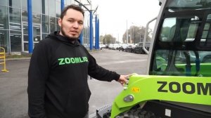 Мини погрузчик ZS080V Zoomlion, обзор от наших коллег