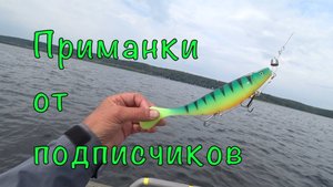 Тест приманок от подписчиков. Честный тест на воде.