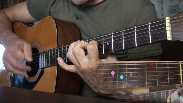 Как играть на гитаре песню  "Мне только снится жизнь моя" - Константин Никольский смотреть онлайн