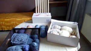 Вязально-танцевальные будни.Ревизия пряжи.Вяжу кофточку "Неаполь" *Танцы в парке Царицыно.