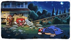 анимация по сонику 1 и 2