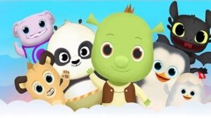 Шрек и его Друзья/Shrek and Friends.Пожелаем Доброе Утро Маленькому Шрэку.Мультик Игра