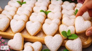 Без яиц, за 10 минут! Лучший рецепт вкусного печенья к чаю/кофе