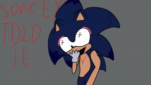 Прикольная пародия на sonic.exe: disaster 2D