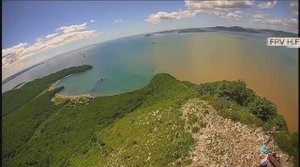 Бухта Лашкевича, гора Сестра. Находка. 2025. FPV.