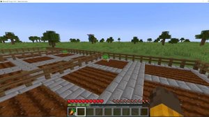 Играю в All Grows In The Garden в майнкрафт