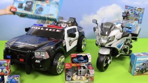 Полицейские играем детям