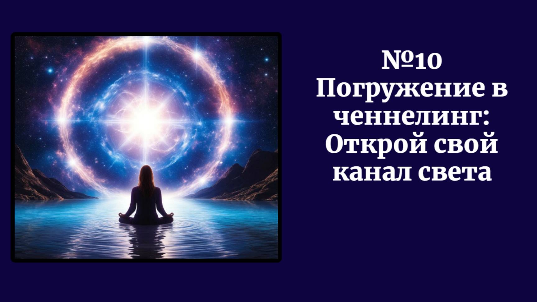 Погружение в Ченнелинг. Открой Свой Канал Света