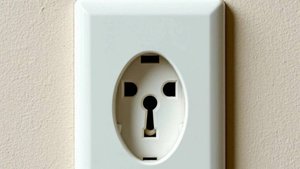 Розетку - на саморезы. Не выдернуть !!!