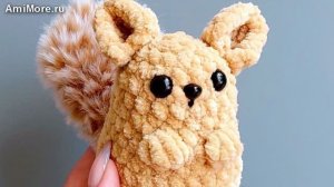 Амигуруми: схема Шиншилла | Игрушки вязаные крючком