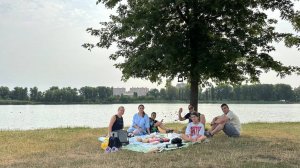 Путешествие в Бетту из Краснодара, август 2025, пикник на реке в Краснодаре, заселение в отель, пляж