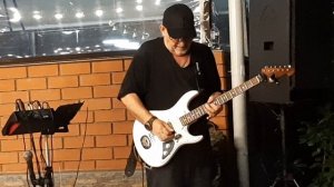 Сочи. Лазаревское. Санаторий ″Бирюза″. Виктор "Монгол" на гитаре-4. 2025