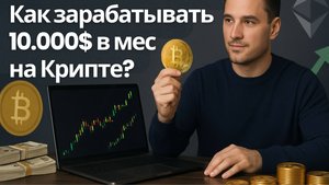 Как зарабатывать до 10.000$ и более в месяц на Криптовалюте?