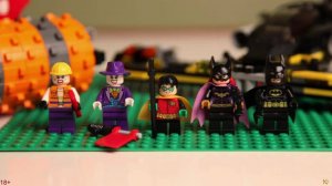 Скоростная сборка конструктора LEGO Batman 76013 The Joker Steam Roller