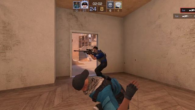 играю в стэндоф 2 в режим напарники снайперы смотреть онлайн