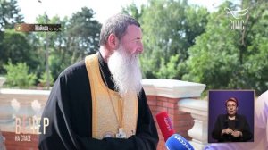 Телеканал СПАС о поднятии колокола в Успенском кафедральном соборе Майкопа