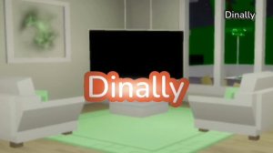 Заставки нового телеканала "Dinally" (10.08.2025 - н.в)