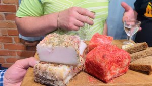 САЛО солим сами на зиму, тает во рту! Как вкусно засолить Сало #рецепты #охапкадров