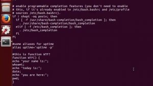 LPIC 105.1 часть третья. Bash передача аргументов функции