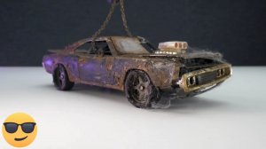 Чиним ремонтируем машинку dodge для детей