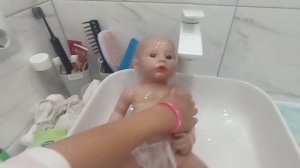 Влог с реборном евой, купаю еву, вечерний влог💗