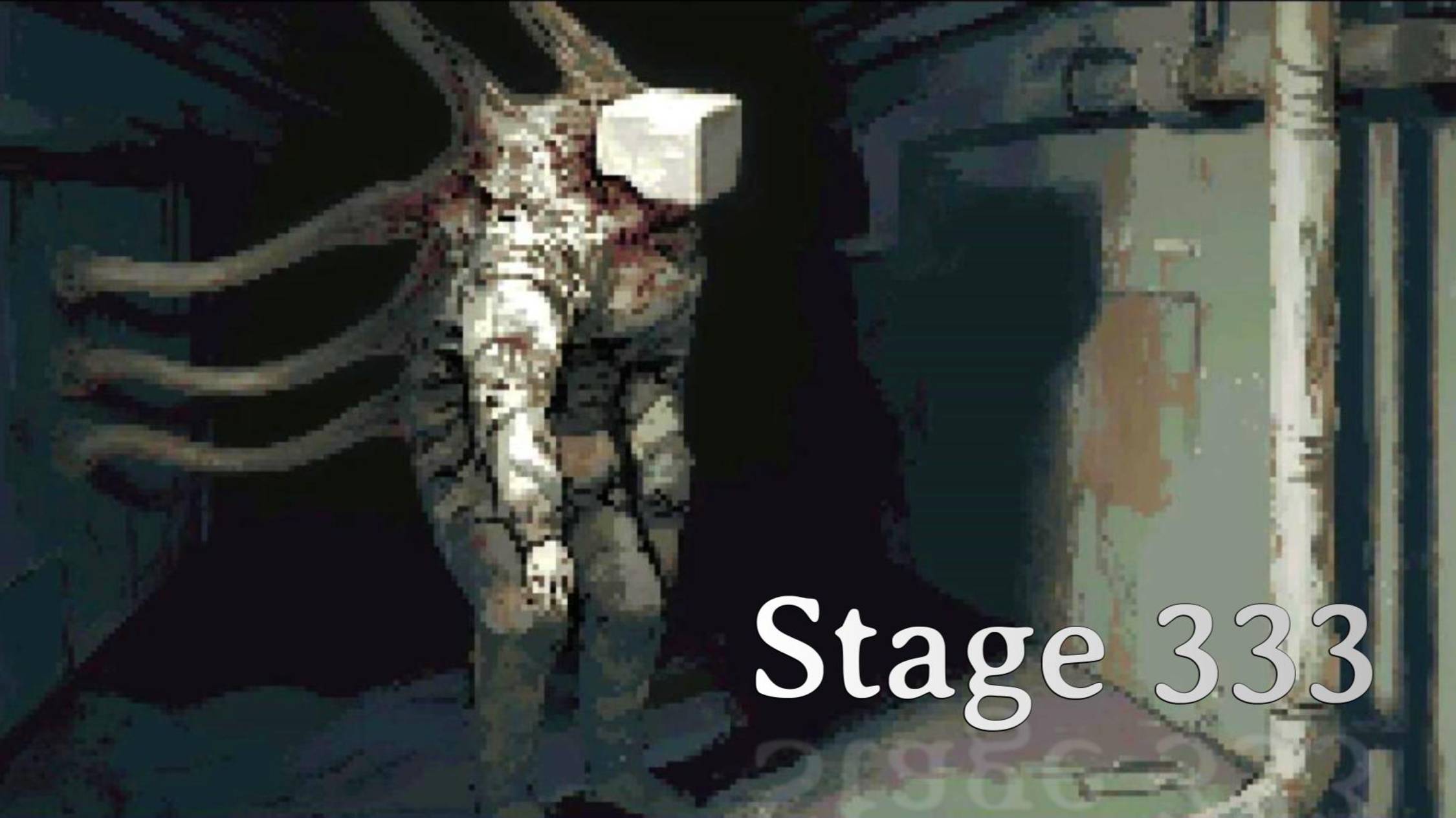 Визуальная новелла Stage 333 (Этаж 333). Кибер-панк, футуризм, боди-хоррор, тяжелая работа курьера!