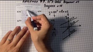 Вариант №5. Задача № 6-14. Математика. ОГЭ-2025 под ред. ЛЫсенко Ф.Ф.