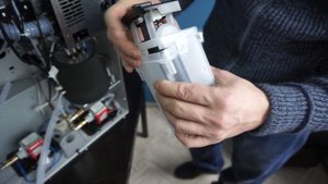 Демонстрация узлов автомата Coffeemar G-23