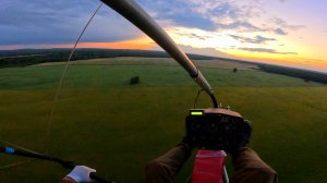 Вечерние полёты в грозовые тучи)