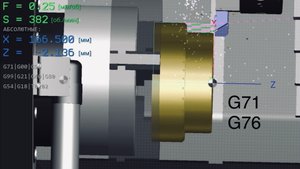ОТРАБОТКА ЦИКЛОВ G70/G71/G76
