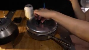 Кемпинг под проливным дождём