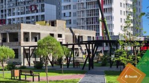 Этапы строительства детского сада по технологии Теколит в мкр. Манхэттен