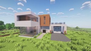 Как построить современный дом в Майнкрафт?! Minecraft!