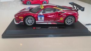 Обзор модели Ferrari 488 Challenge от Bburago