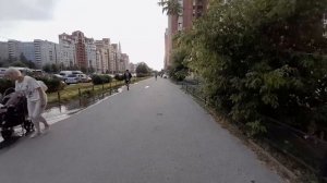 Прогулка по улице Савушкина