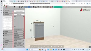 Загрузка 3D моделей фрезеровок фасадов в конструктор BPlanner
