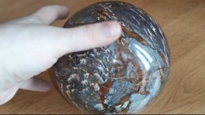 Шар. Магнитогорский агат. Коллекция.