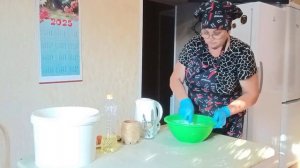 11.08.2025г./По просьбе подписчиков,заварное тесто на пельмени// Обычная жизнь в селе