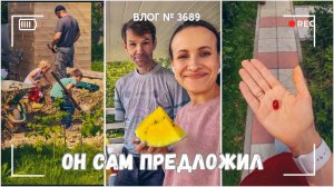 Он сам предложил... | Показываю туалет - ВЛОГ №3689 - 10.08.25