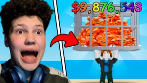 🤯БЛАГОДАРЯ ЭТОЙ КЛЕТКЕ Я СТАЛ БОГАЧЕМ! СИМУЛЯТОР РЫБАЛКИ В РОБЛОКСЕ