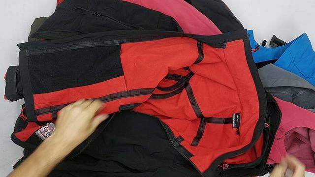 Куртки ветровки спорт softshell секонд оптом 16 пак