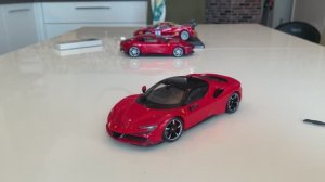Обзор модели Ferrari SF90 Stradale от Bburago