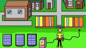 Майнкрафт,но я установил солнечные батареи