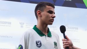 Кирилл Крылов: «Вовремя спохватились, смогли додержать счёт и увезти очки»