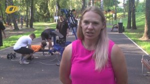 В РАМКАХ ПРОЕКТА "НАРОДНЫЙ ТРЕНЕР", В ПАРКЕ ИМ. НИКИТИНА ПРОШЛА ТРЕНИРОВКА ДЛЯ ВСЕХ ЖЕЛАЮЩИХ