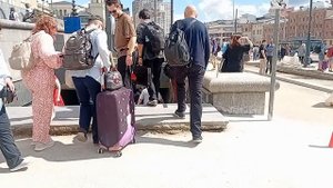 Идём до Казанского Вокзала